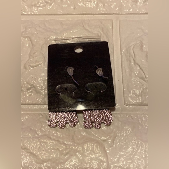 Elephant Pendant Drop Dangle Earrings Elephant Jewelry For Women‎ Girls - Picture 5 of 6